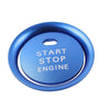Mazda 3, 6, CX-5 2 x Blue Engine Start Push Button Cover Rings (2014-2023)