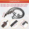 Buick Lucerne 3.9L 6 Pcs Spark Plug Wire Ignition Coil Cable (2006–2011)
