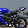 Yamaha YZF R6 (2017-2022) Black Blue Rider & Passenger Seats
