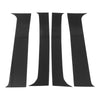 Chevy Silverado (2000-2006) Black 4 Pcs Door Pillar Window Trim