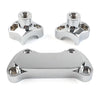 Harley Dyna Softail Sportster 7" Handlebar Risers Top Clamp