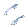 BMW X5 2 x Front Left & Right Outer Door Handle Chrome (2000–2007)