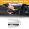 Kia Sorento Chrome Silver Tone ABS Exterior Door Handle Cover Trim (2011-2015)