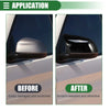 BMW F15 X5 F16 X6 Pair Rearview Mirror Cover Gloss Black (2014-2017)