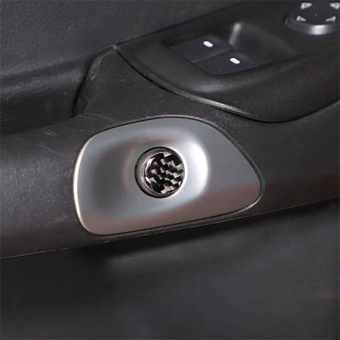 Chevrolet Corvette Carbon Fiber Door Switch Button Covers (2005-2013)