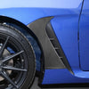 Toyota 86, Subaru BRZ Black Carbon Fiber Side Fender Covers (2022-2024)