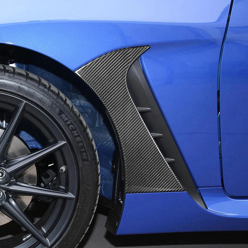 Toyota 86, Subaru BRZ Black Carbon Fiber Side Fender Covers (2022-2024)