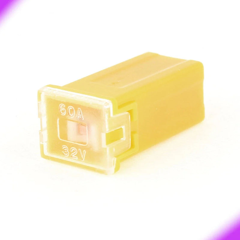 Truck SUV 32V Female PAL Mini Fuse Yellow