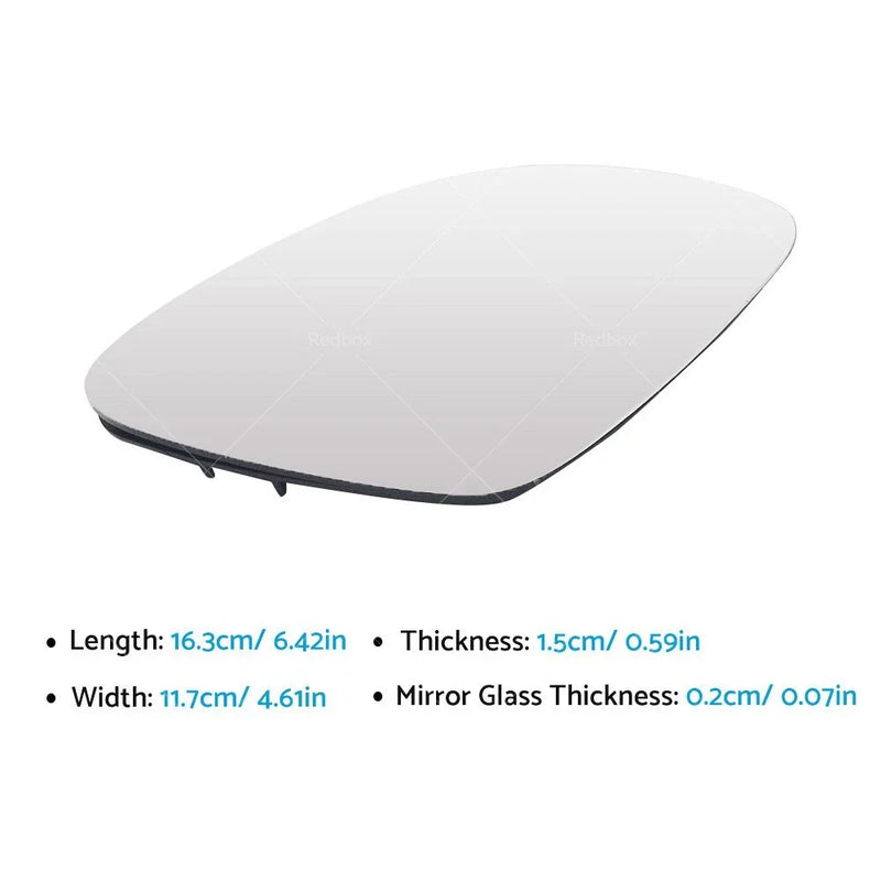 VW Golf MK5 Driver Side Right Mirror Glass (2004-2008)