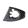 Audi TT TTRS Black Carbon Fiber Interior Door Lock Button Cover Trim (2008-2014)
