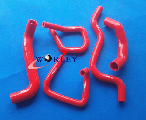 Ford Falcon BA BF XR6 Turbo Red Silicone Radiator Heater Hose (2002-2008)
