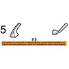 Nissan Versa Driver's Left Side Cowl Extension Trim (2007-2012)