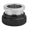 Car Fuel Water Tank Aluminum Alloy Weld-On Filler Neck & Cap (N/A)