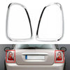 BMW Mini Cooper R56 R57 R58 R59 Silver Tail Light Covers (2007-2014)