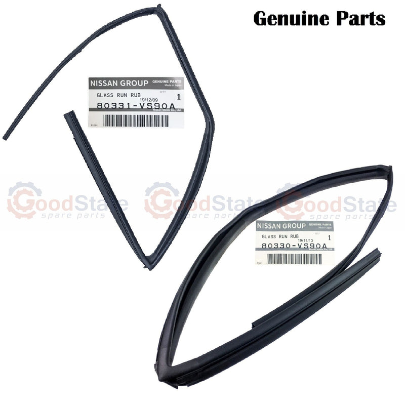 Nissan Patrol Y61 GU Front RH LH Bailey Channel Glass Run