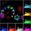 Dashboard Panel A / C Climate Control Pink T3 Neo Wedge LED Light Bulbs