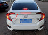 Honda Civic 4DR Sedan RS Pearl White Spoiler Wing (2016-2021)