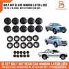 Holden Rodeo 10 x Bolt Nut Extended Cab Glass Window Latch Lock (03-08)