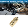 Harley-Davidson XL883 2 x Cylinder Shifter Footrests Pegs Brass