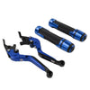 Aprilia Tuono V4 Folding Extendable Brake Clutch Levers & Handlebar Grips (2011-2023)