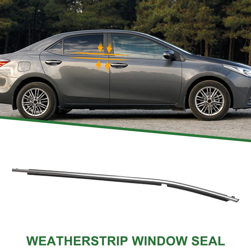 Toyota Corolla Rear Right Weatherstrip Window Seal (2014-2018)