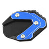 Suzuki GIXXER 250 SF, 150, 125 Blue Side Stand Enlarge Kickstand Pad