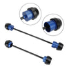 Yamaha YZF-R7 Axle Fork Wheel Slider CNC Blue (2021-2023)