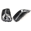 Audi A6 C8 Front Bumper Fog Light Grill Covers (2019–2023)