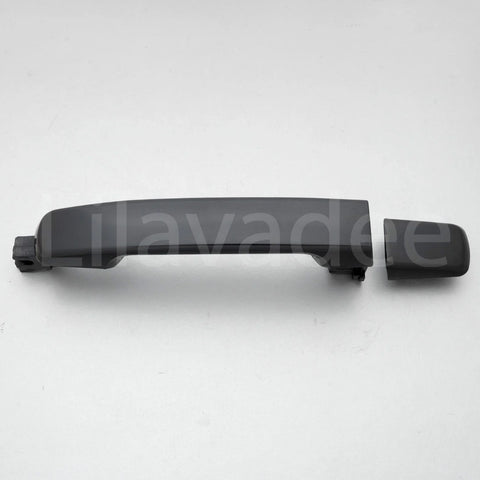 Nissan Navara D40 Frontier Black Glossy Outer Door Handle Left (2005-2015)