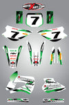 Custom Graphic Kit - STORM - KX 80 Stickers Decals (1998 - Present)