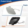 Mercedes S W222 (2014-2020) Silver Tone Front Car Bumper Tow Hook Cover