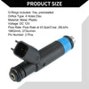 Dodge Grand Caravan 3.8L 2001-2004 - 1 x Black Fuel Injector