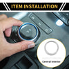 Ford Maverick (2022) - Silver Tone 1 x Gear Shift Control Knob Cover Ring
