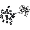 Car Bumper Fender Trim Panel Fasteners 20 x Metal U-type Clip with Screw