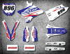 Yamaha YZ 250 Custom Graphics Sticker Kit (2015-2019)