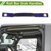 Jeep Wrangler (2018-2025) Black Blue Roll Bar Grab Handles