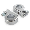 Harley Touring Road King 1.5" Chrome Highway Foot Pegs (2009-2023)