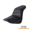 Harley Sport Glide Low Rider FXLRST FXLRS Soft Gel Pad 2-Up Seat (2018-2024)