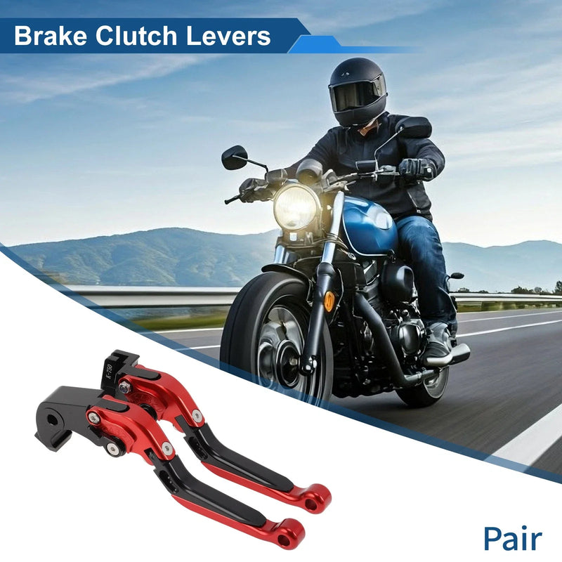 Kawasaki ZX6R Brake Clutch Levers / Adjustable Short/Long (2019–2025)