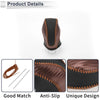 Subaru Impreza Brown Carbon Fiber Gear Shift Knob Cover (2017-2023)