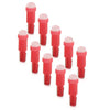 Car Dashboard Gauge T5 Red Indicator SMD Light Bulbs (Fits Various Models)