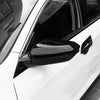 Honda Civic 10th Gen 2 x Black Exterior Mirror Caps (2016-2020)