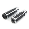 Harley Touring Street Road Glide Chrome Soft Touch Hand Grips (2014-2023)