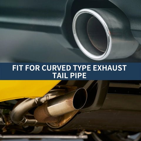 Honda Civic (2016-2019) Burnt Blue Slant Exhaust Tip 2.3" Inlet
