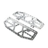 Harley Electra Glide Chrome Rider Driver Floorboards Foot Pegs