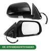 Toyota Highlander Right Side Door Mirror Gloss Black (08–13)