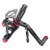 Yamaha MT-07 (2014-2017) Black Adjustable Rearset Footpegs Kit