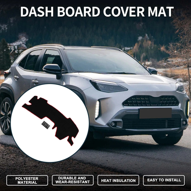 TOYOTA Yaris Cross (2023) - Black Red 1 Set Dashboard Cover Mat