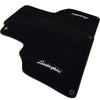 Lamborghini Gallardo Black Tailored Floor Mats with Logo (2004-2013)