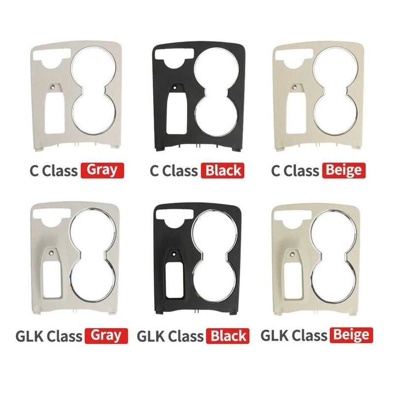 Mercedes W204 / X204 GLK Center Console Cup Holder Trim Cover (2007–2015)